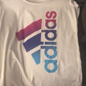 Ombré adidas shirt